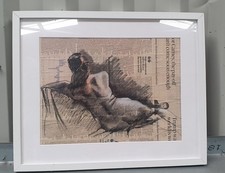 Original Charcoal Drawing of a