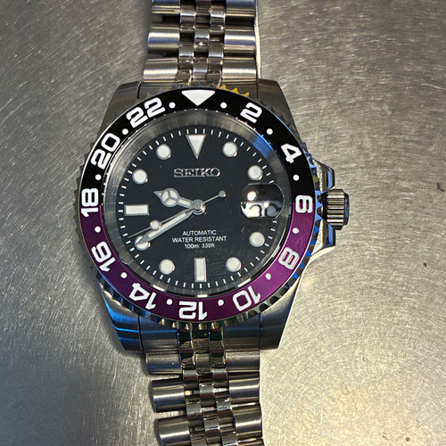Seiko automatic black - seiko, dial