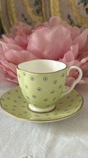 Wedgwood Lime Green Polka Dot