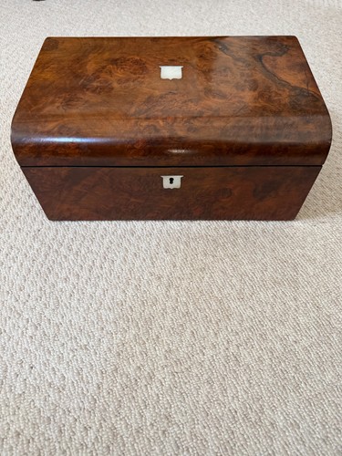 Antique writing slope burr - writing,