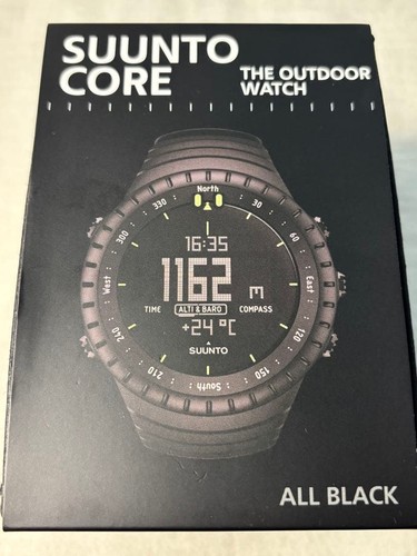 Suunto core all black - core, outdoor