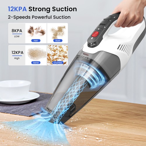 Handheld vacuum cleaner - handheld, 12kpa