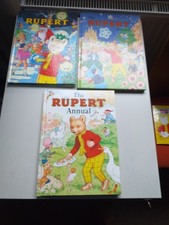RUPERT BEAR ANNUALS X 3 *