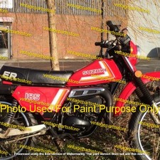 New Suzuki TS185ER 1980 Painted Aluminium Gas Fuel Petrol Tank