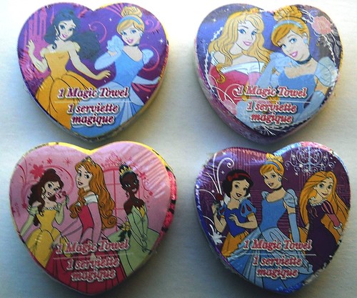 Lot disney magic towels - (4),
