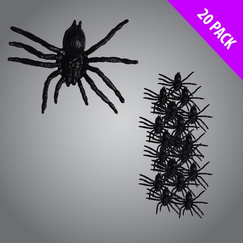 Realistic plastic spiders - realistic,