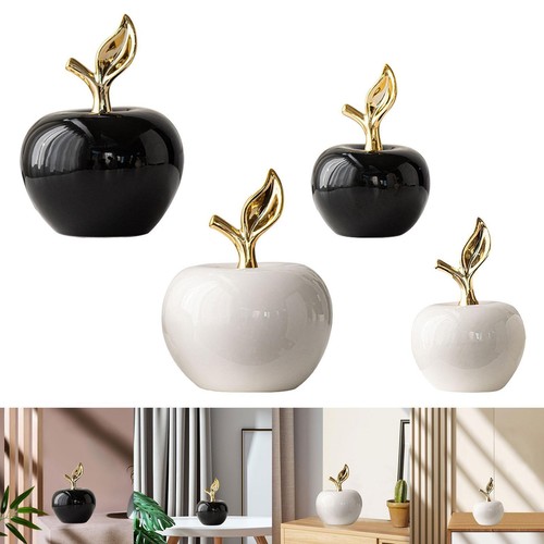 Ceramic apples figurine - ceramic,