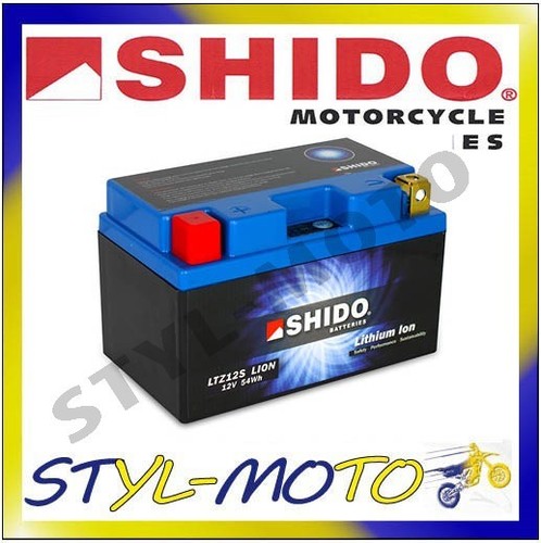 Shido lithium battery ltz12s - lithium,