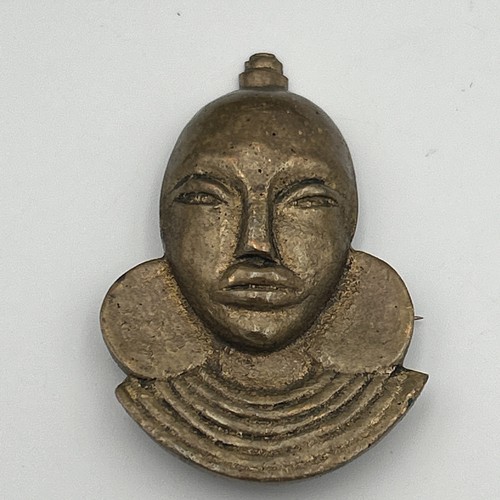 Vintage west african - west, brass
