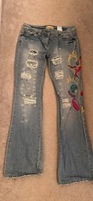 Ladies Next Jeans Embroidered - 10 Long