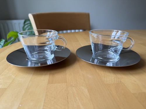 Nespresso glass coffee cups - coffee,