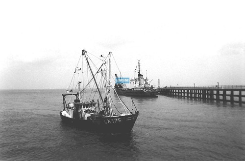 Ships film negative - ships,