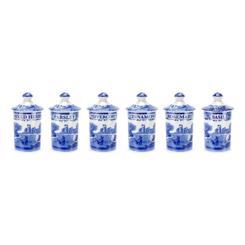 Spode blue italian - italian, set