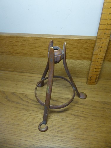 Antique brass benson tripod - brass,