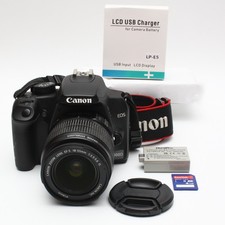 Canon EOS 1000D DSLR Camera 10.1MP With EF-S 18-55mm IS Lens Shutter Count 6895