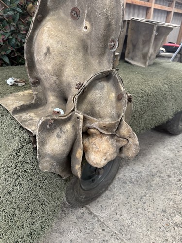 Large latex fiberglass cat - &,