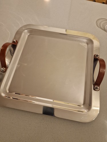 Serving tray silver plated - tray,