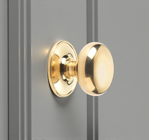 70mm polished solid brass - solid,