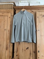 Rohan Men’s Size S Micro grid Stowaway Top Polartec Grey