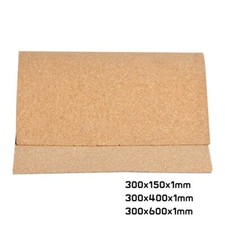 Cork Sheet Roll High Density Landscape Mats Model Railway 300mm Width 1mm Thick