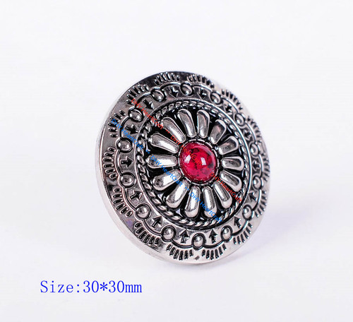 10x 30mm large flower - large, red