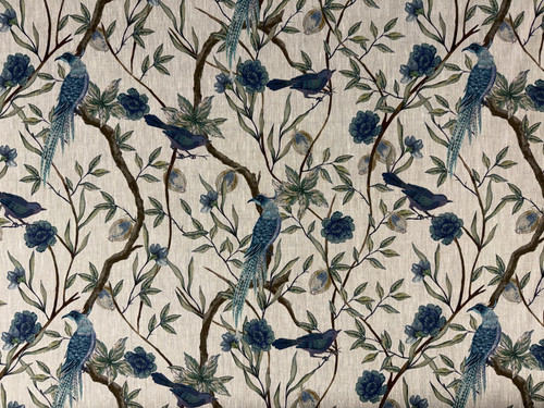 100 linen fabric exotic - linen,