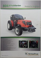 Original Armatrac 804.3 Fruit & Garden Tractor Single Sheet Brochure