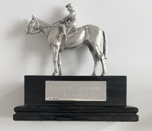 British sterling silver horse - silver,
