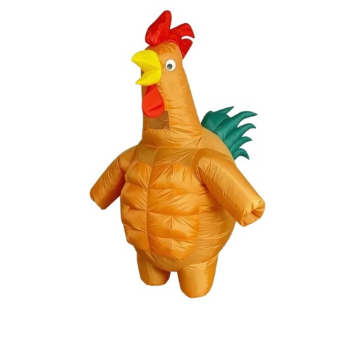 Inflatable chicken costume - chicken,