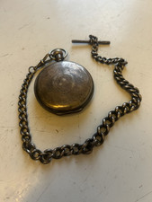 Waltham Antique Pocket Watch Hallmarked Silver, London 1915 Full Hunter