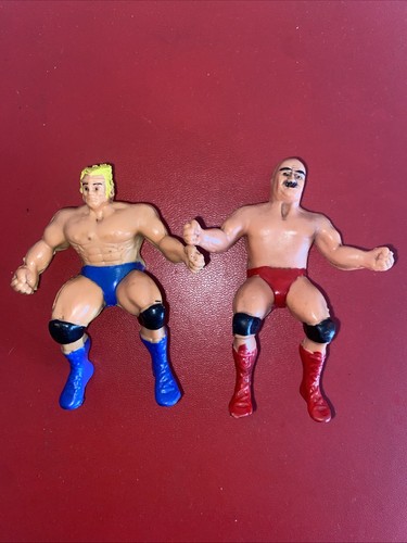 Wwf vintage thumb wrestlers - wwf,