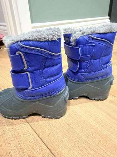 Blue kids campri - blue, lined