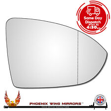For VW Golf Mk7 Mk7.5 2012-2020 Wide Angle Wing Mirror Glass Right Hand Side