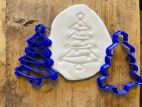 Christmas tree with - christmas, baubles