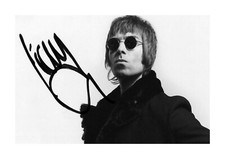 Liam Gallagher 7 A4 signed