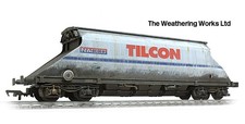 Bachmann JGA Bogie Hopper Wagon TILCON *PRO WEATHERED LOOK*
