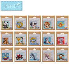 Trimits half stitch tapestry - half,