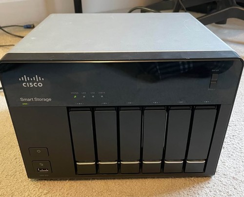Cisco nss 326 bay nas - 6-bay, smart