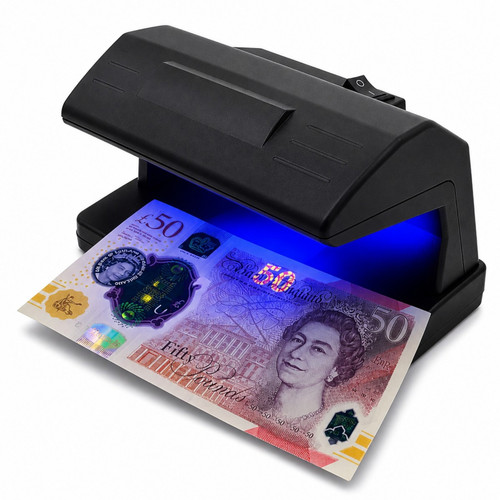 Money detector lamp bulb - detector,