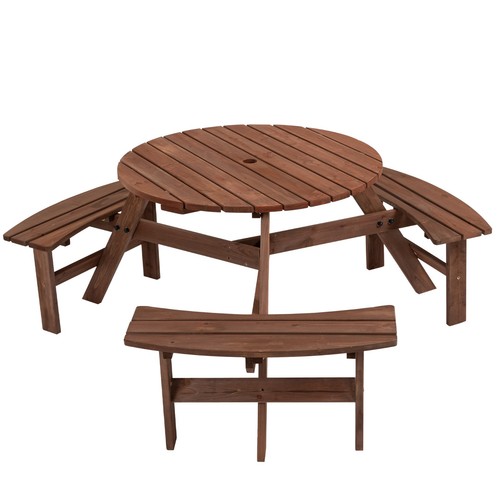 Person outdoor circular - 6-person,