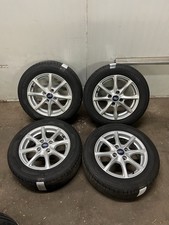 FORD FIESTA MK8 4x ZETEC ALLOY WHEEL 195/60/15 8 SPOKE 2017-2022