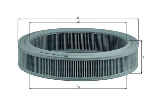 Mahle lx202 air - lx202, filter