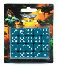 Warhammer 40K Dark Eldar Drukhari Dice BNIB OOP