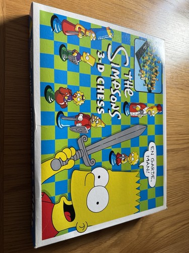 The simpsons chess set - simpsons,