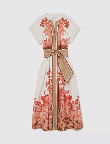 Bnwt reiss sawyer cream orange - sawyer,