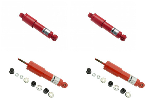 Front rear koni classic red - +,