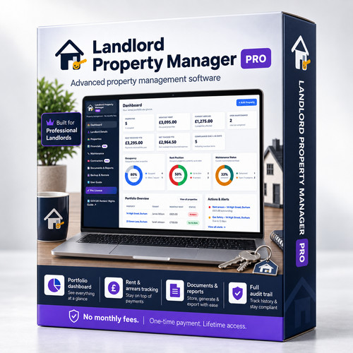 Landlord property manager - manager, pro