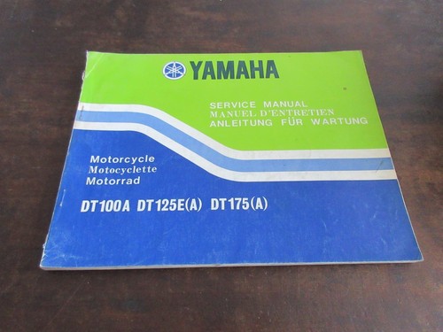Yamaha dt100a dt125e dt175 - yamaha,