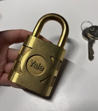 Yale Commercial Weatherproof Padlock NEW with x2 keys