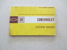 1971 Chevrolet station wagon